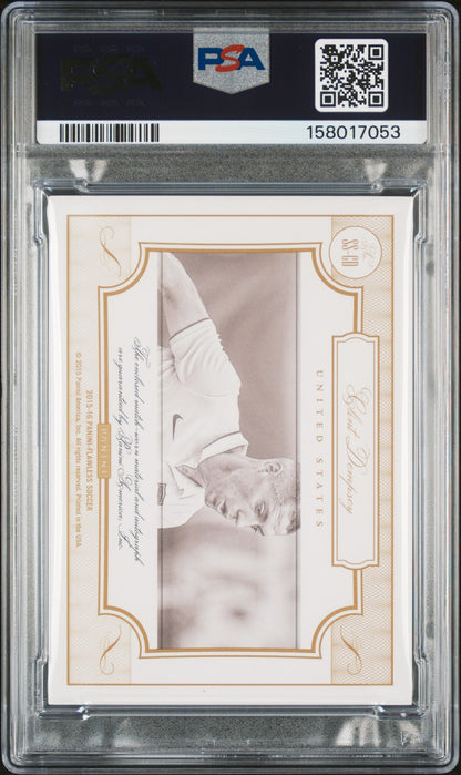 2015-16 Panini Flawless #SSCD Clint Dempsey Sole Of The Game Sig PSA 9 158017053