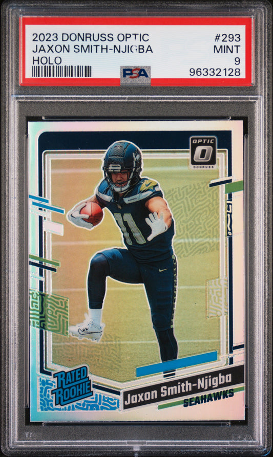 2023 Panini Donruss Optic #293 Jaxon Smith-Njigba Holo PSA 9 96332128