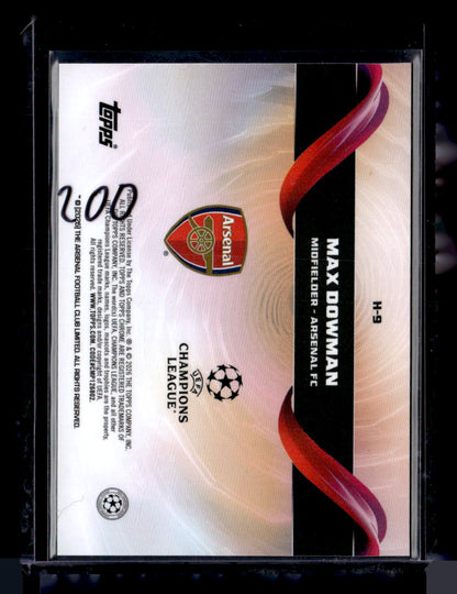 2025-26 Topps Chrome UEFA Club Competitions #H-9 Max Dowman Helix