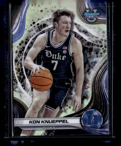 2024-25 Bowman's Best University #48 Kon Knueppel Refractors