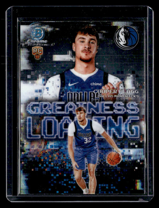 2025-26 Bowman #GL-1 Cooper Flagg Greatness Loading