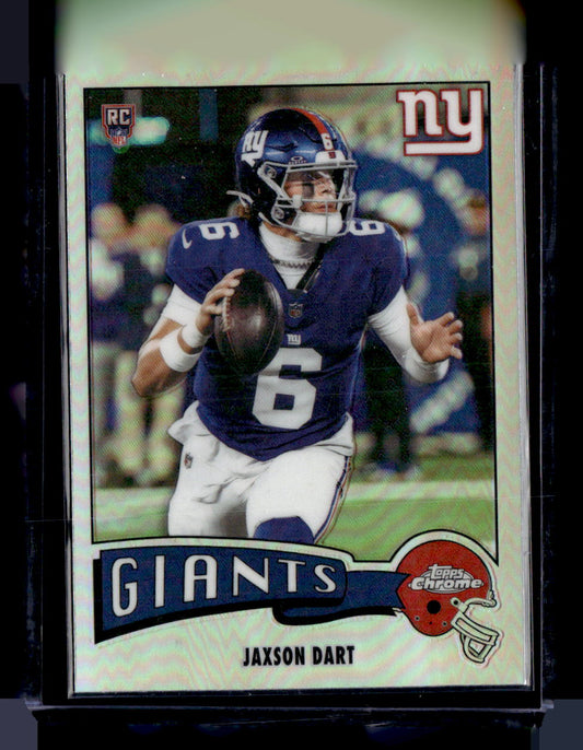 2025 Topps Chrome #1975-25 Jaxson Dart 1975 Topps Refractor