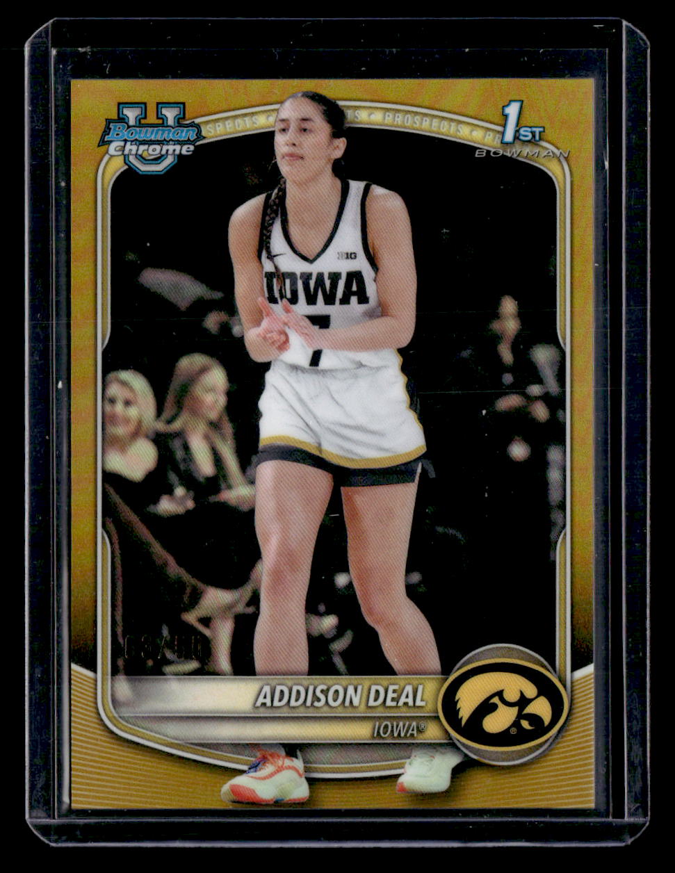2025-26 Bowman #BPP-50 Addie Deal Prospects Gold Border #/50