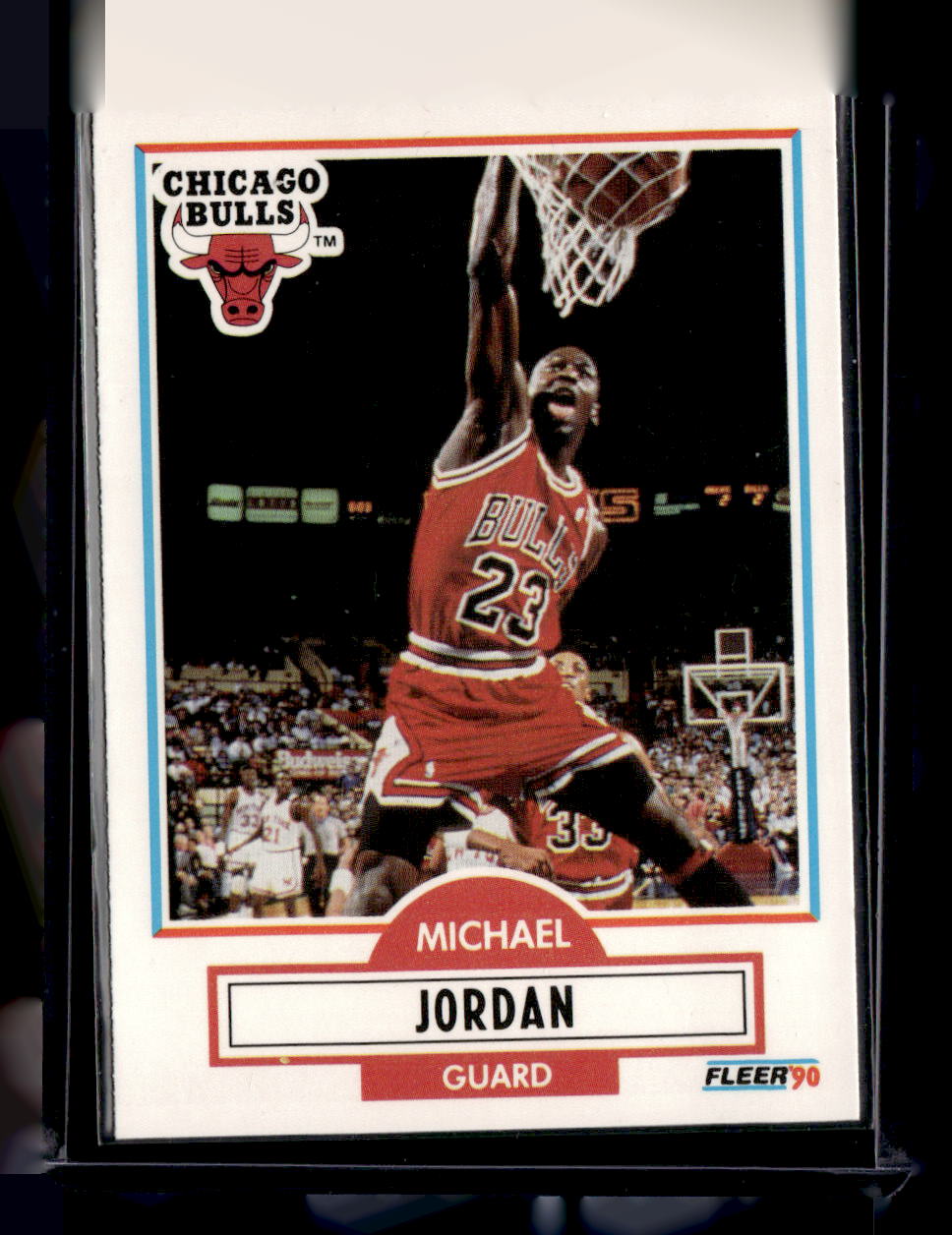 1990-91 Fleer #26b Michael Jordan