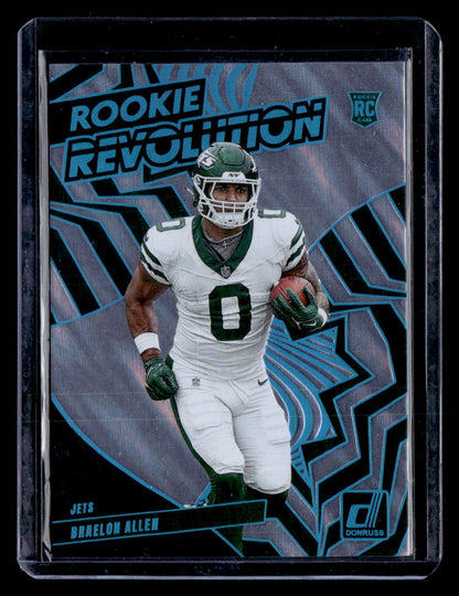 2024 Donruss #40 Braelon Allen Rookie Revolution Lava #/10