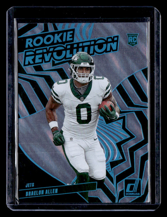 2024 Donruss #40 Braelon Allen Rookie Revolution Lava #/10