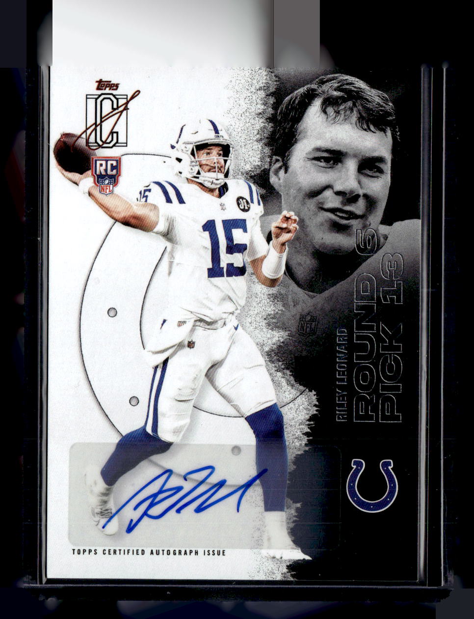 2025 Topps Signature Class #116 Riley Leonard Autographs