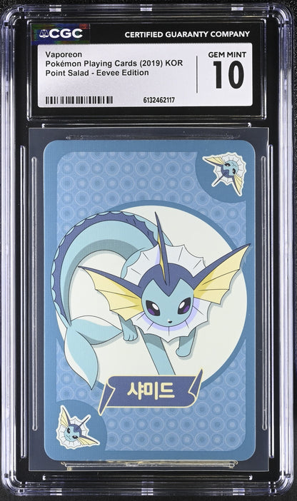 2019 Point Salad - Eevee Edition Vaporeon CGC 10