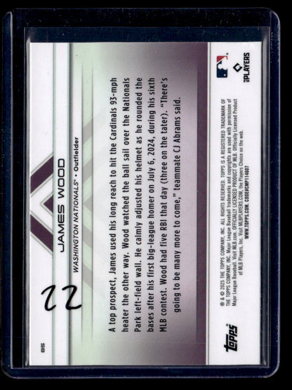 2025 Topps Transcendent Collection #85 James Wood Image Variations