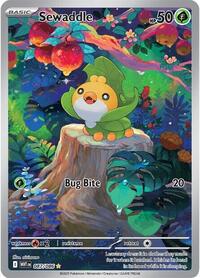 Pokemon SV: White Flare Sewaddle - 087/086
