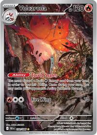 Pokemon SV: Black Bolt Volcarona - 100/086
