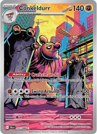 Pokemon SV: Black Bolt Conkeldurr - 127/086