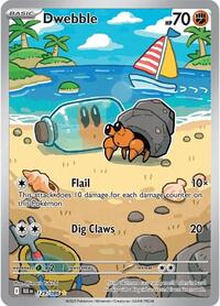 Pokemon SV: Black Bolt Dwebble - 129/086