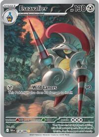 Pokemon SV: Black Bolt Escavalier - 138/086