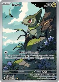 pokemon SV: Black Bolt Axew - 145/086