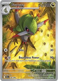 pokemon SV: Black Bolt Fraxure - 146/086