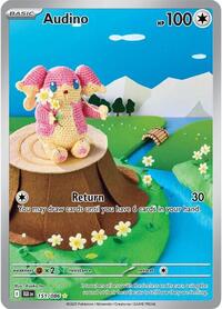 Pokemon SV: Black Bolt Audino - 151/086