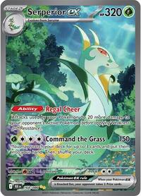 Pokemon SV: Black Bolt Serperior ex - 164/086