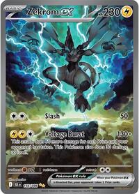 Pokemon SV: Black Bolt Zekrom ex - 166/086