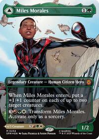 MTG Marvel's Spider-Man Miles Morales (0234) (Borderless)