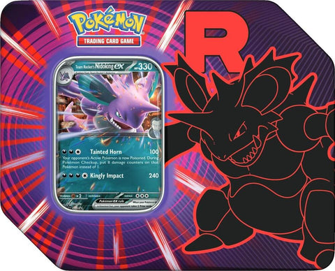 pokemon Team Rocket Tin