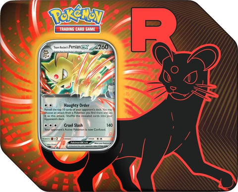 pokemon Team Rocket Tin
