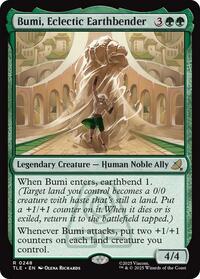 MTG Avatar: The Last Airbender: Eternal-Legal Bumi, Eclectic Earthbender