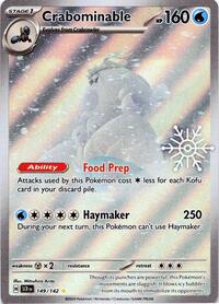 Pokemon Miscellaneous Cards & Products Crabominable - 149/142 (Holiday Calendar)