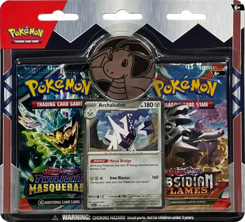 pokemon Checklane 2-Pack Blister [Archaludon]