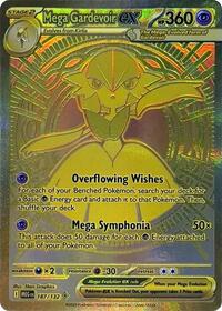 Pokemon ME01: Mega Evolution Mega Gardevoir ex - 187/132