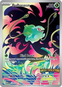 pokemon Miscellaneous Cards & Products Bulbasaur - 133/132 (Mega Evolution Stamped)