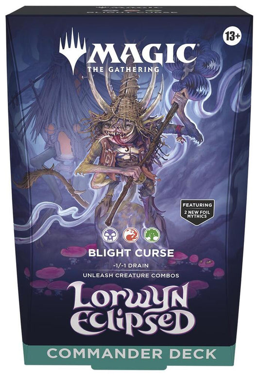 Magic the Gathering: Blight Curse Lorwyn Eclipsed Commander Deck