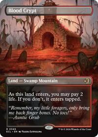 MTG Lorwyn Eclipsed Blood Crypt (Borderless)