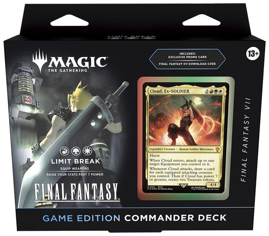 Magic the Gathering: Limit Break Game Edition Final Fantasy Commander Deck