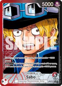 One Piece Carrying On His Will Sabo (004) (Alternate Art)
