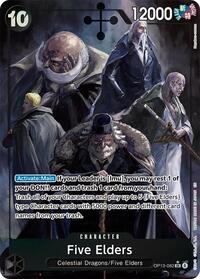 One Piece Carrying On His Will Five Elders (Alternate Art)