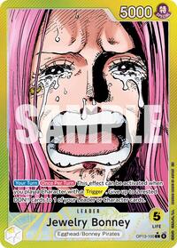One Piece Carrying On His Will Jewelry Bonney (100) (Alternate Art)