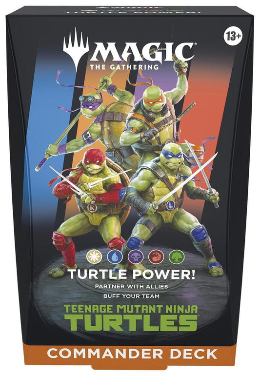 Magic the Gathering: Teenage Mutant Ninja Turtles- Commander Deck Turtle Power!