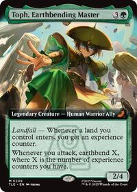 MTG Avatar: The Last Airbender: Eternal-Legal Toph, Earthbending Master (Extended Art)