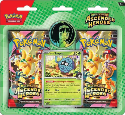 Pokemon Mega Evolution: Ascended Heroes Collection 2 Pack Blister