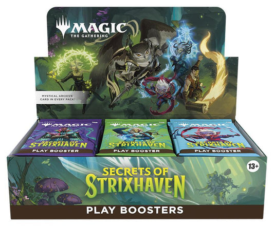 Magic the Gathering: Secrets of Strixhaven Play Booster Display