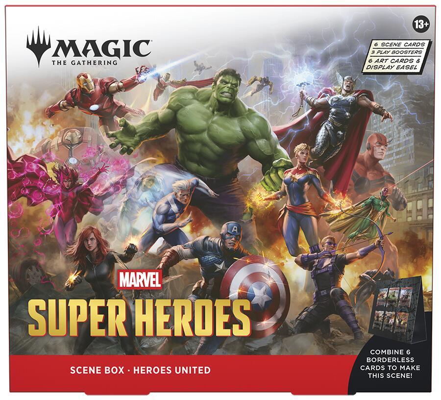 Magic: The Gathering Marvel Super Heroes Scene Box