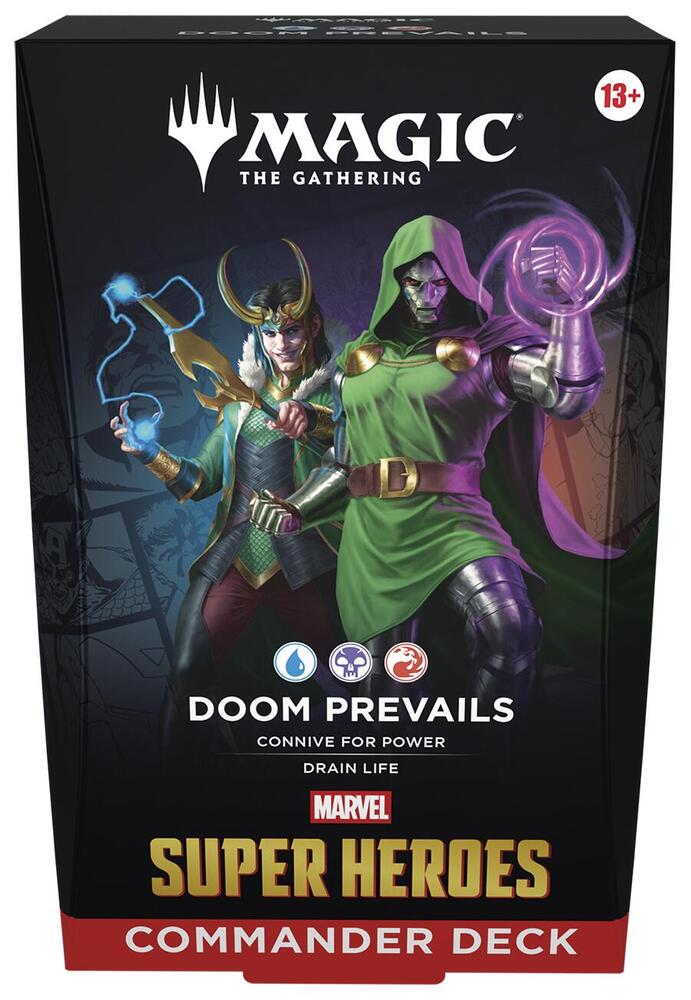 Magic: The Gathering Doom Prevails Marvel Super Heroes Commander Deck