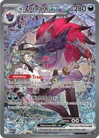 Pokemon ME: Ascended Heroes N's Zoroark ex - 286/217