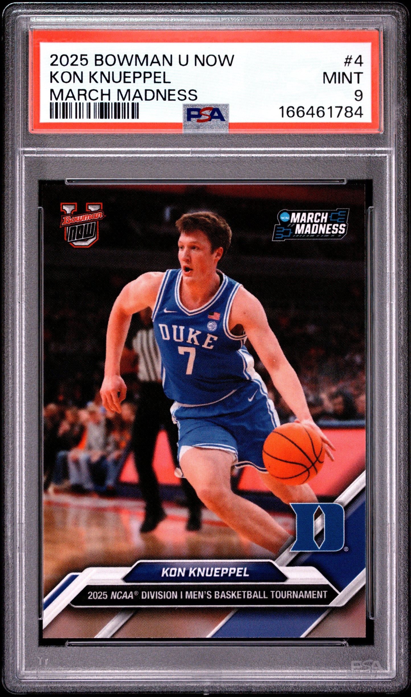 2025 Bowman U Now March Madness #4 Kon Knueppel PSA 9 166461784