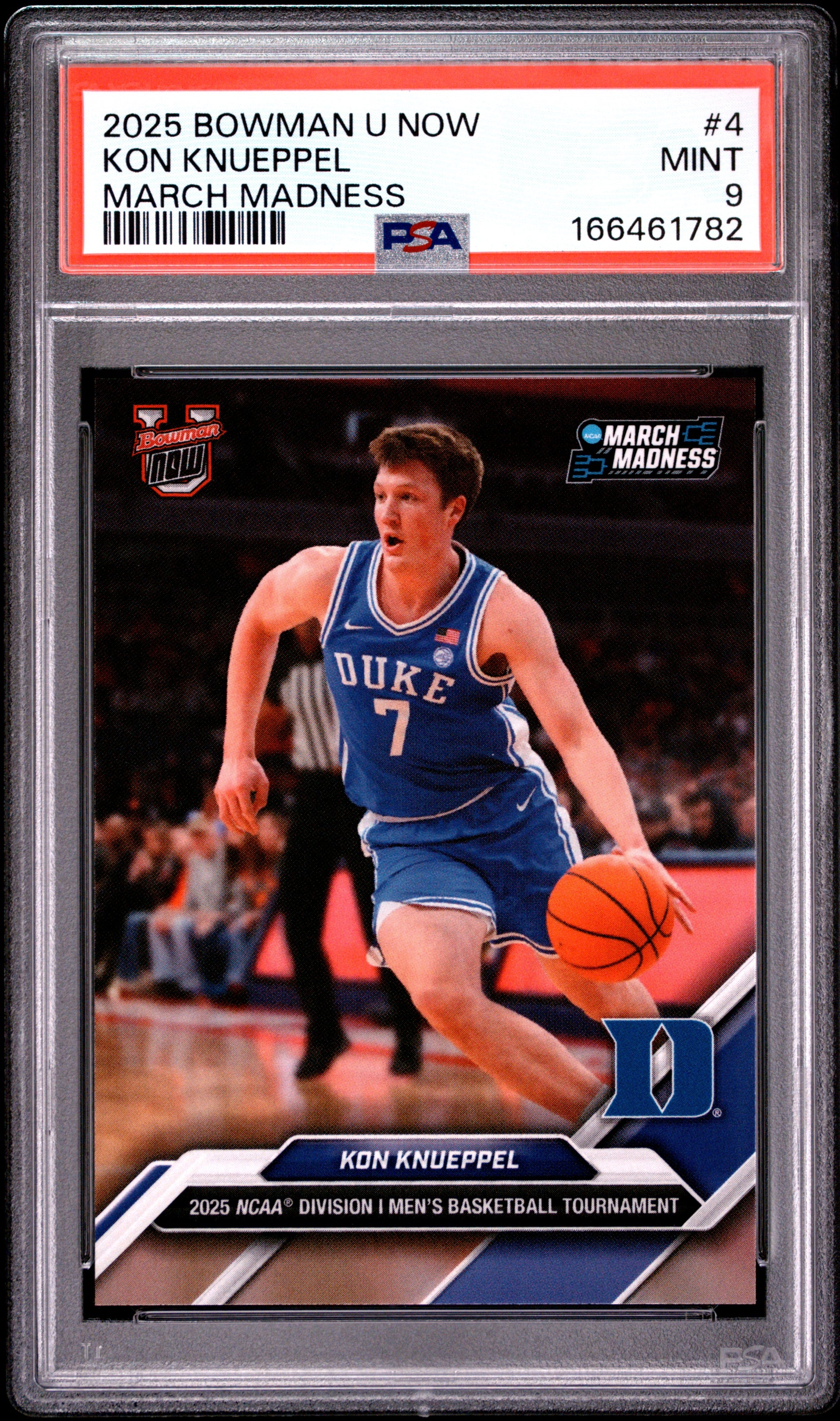 2025 Bowman U Now March Madness #4 Kon Knueppel PSA 9 166461782