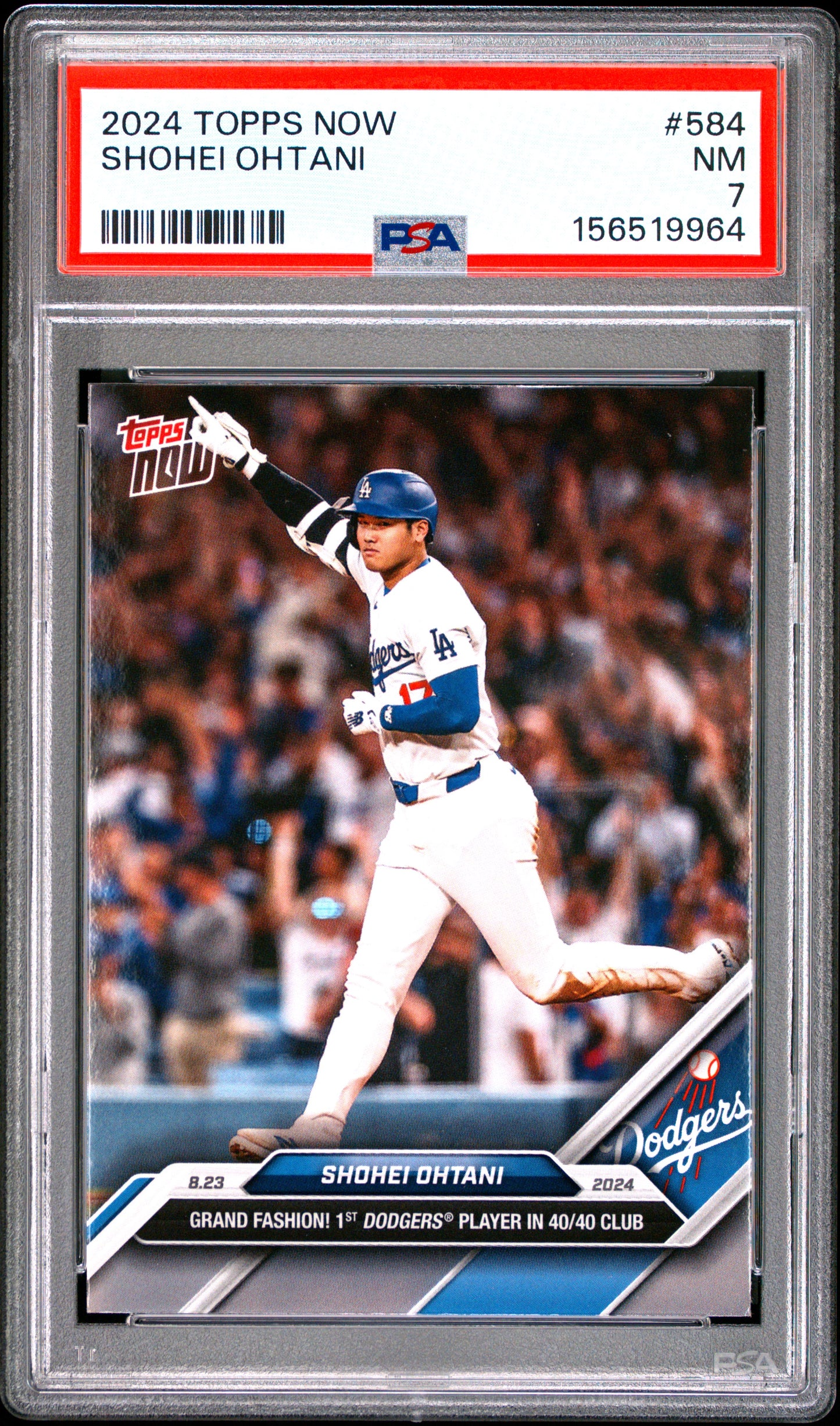 2024 Topps Now #584 Shohei Ohtani PSA 7 156519964