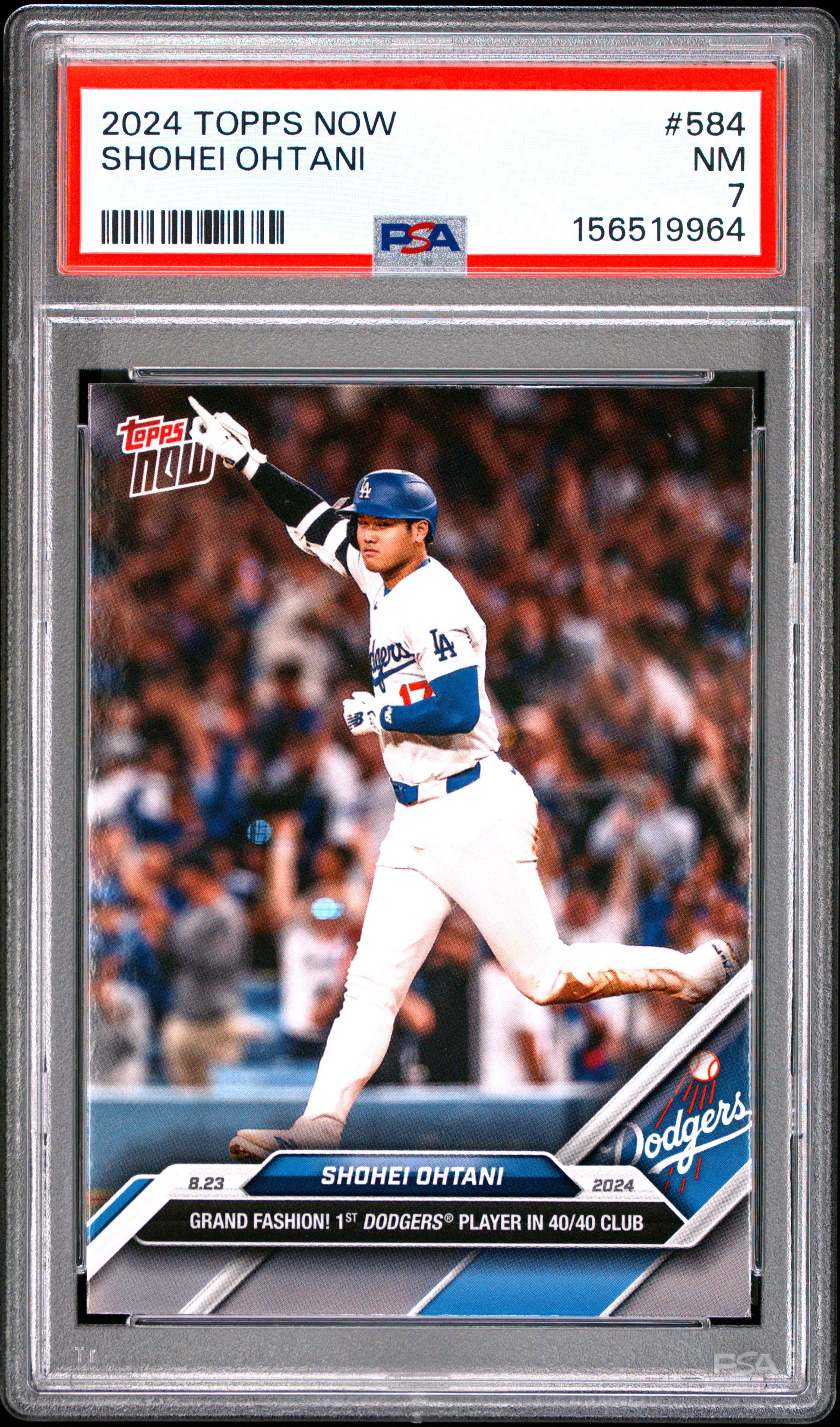 2024 Topps Now #584 Shohei Ohtani PSA 7 156519964