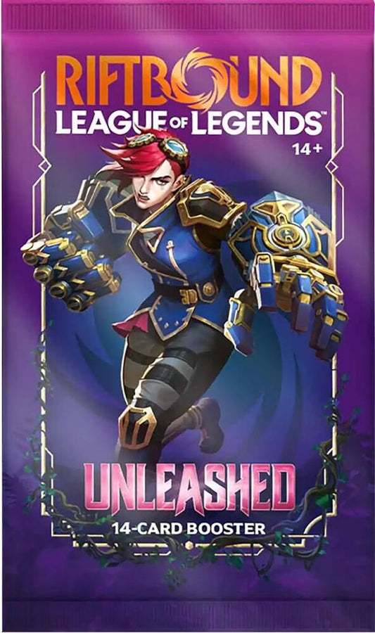 Riftbound TCG League of Legends: Unleashed Booster Pack