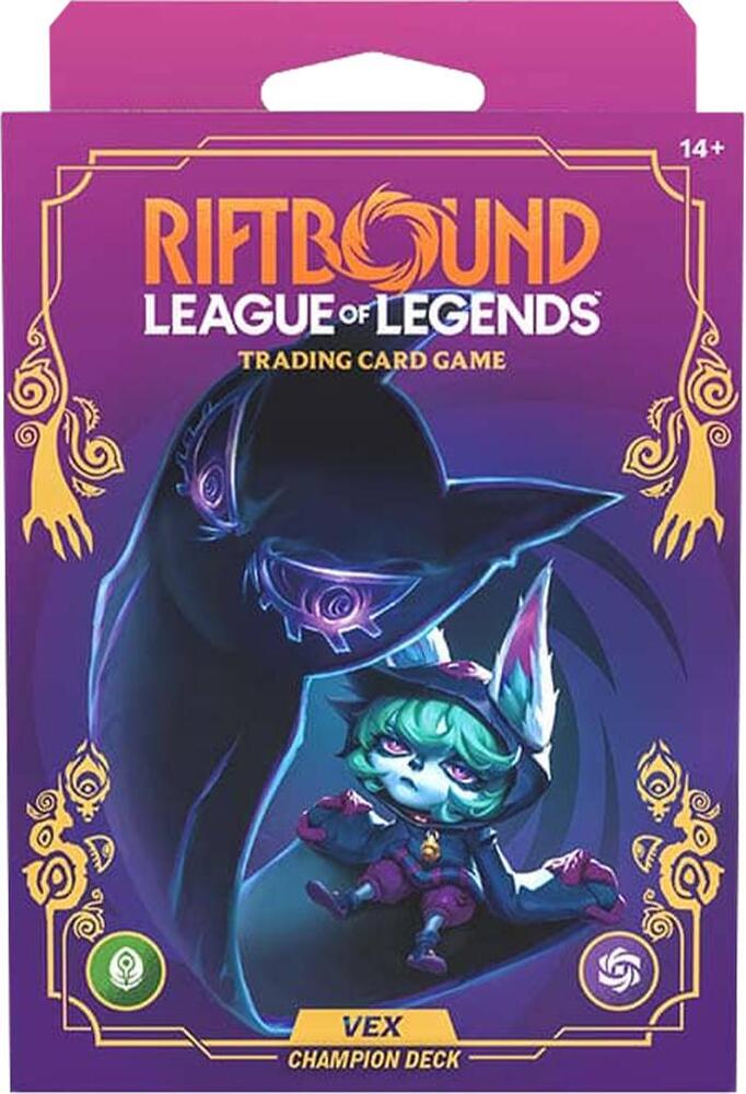 Riftbound League of Legends TCG Unleashed Champion Deck Vex